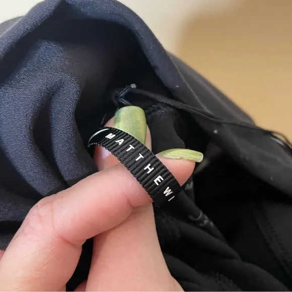 Nike x MMW High Waisted Mesh Black Leggings Size S NEW